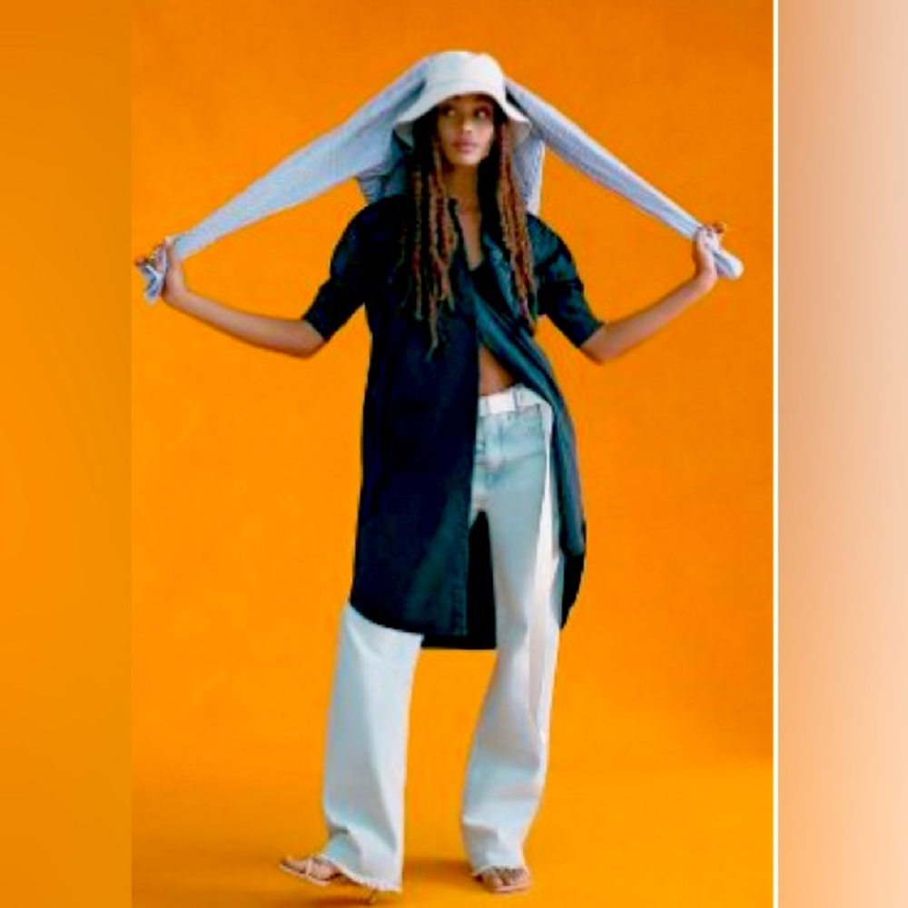 Pilcro Henley long shirt from Anthropologie